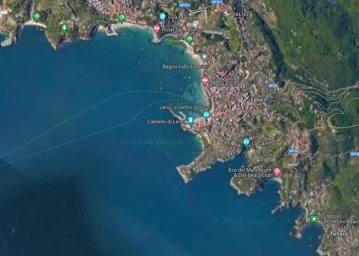 Cinqueterre Sea San Terenzo